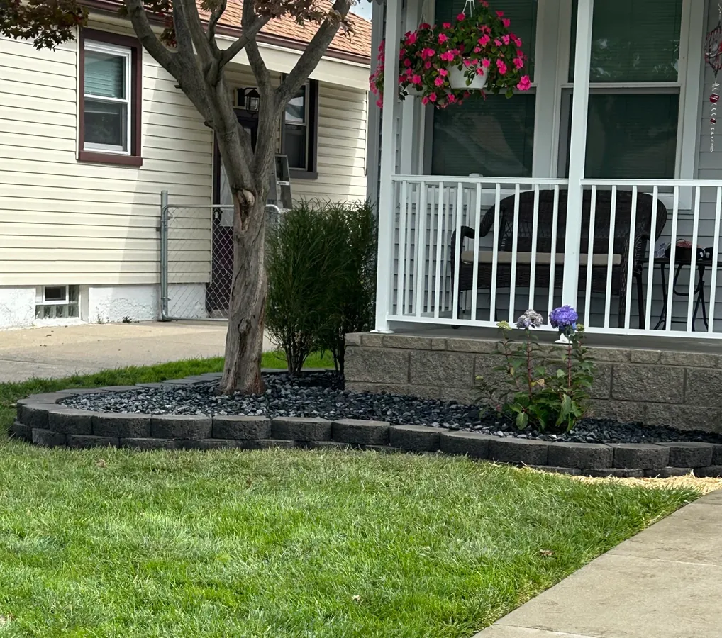 Front entry landscape
